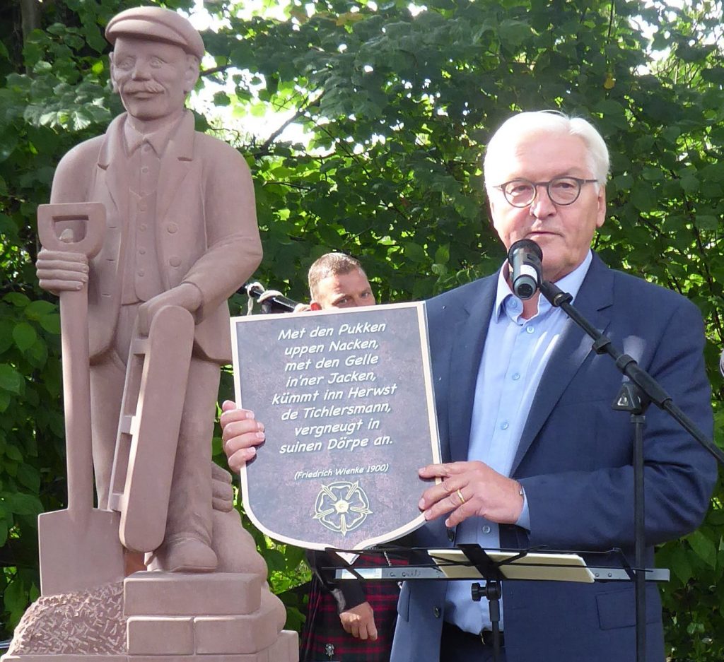 Brakelsiek erhält ein Ziegler-Denkmal